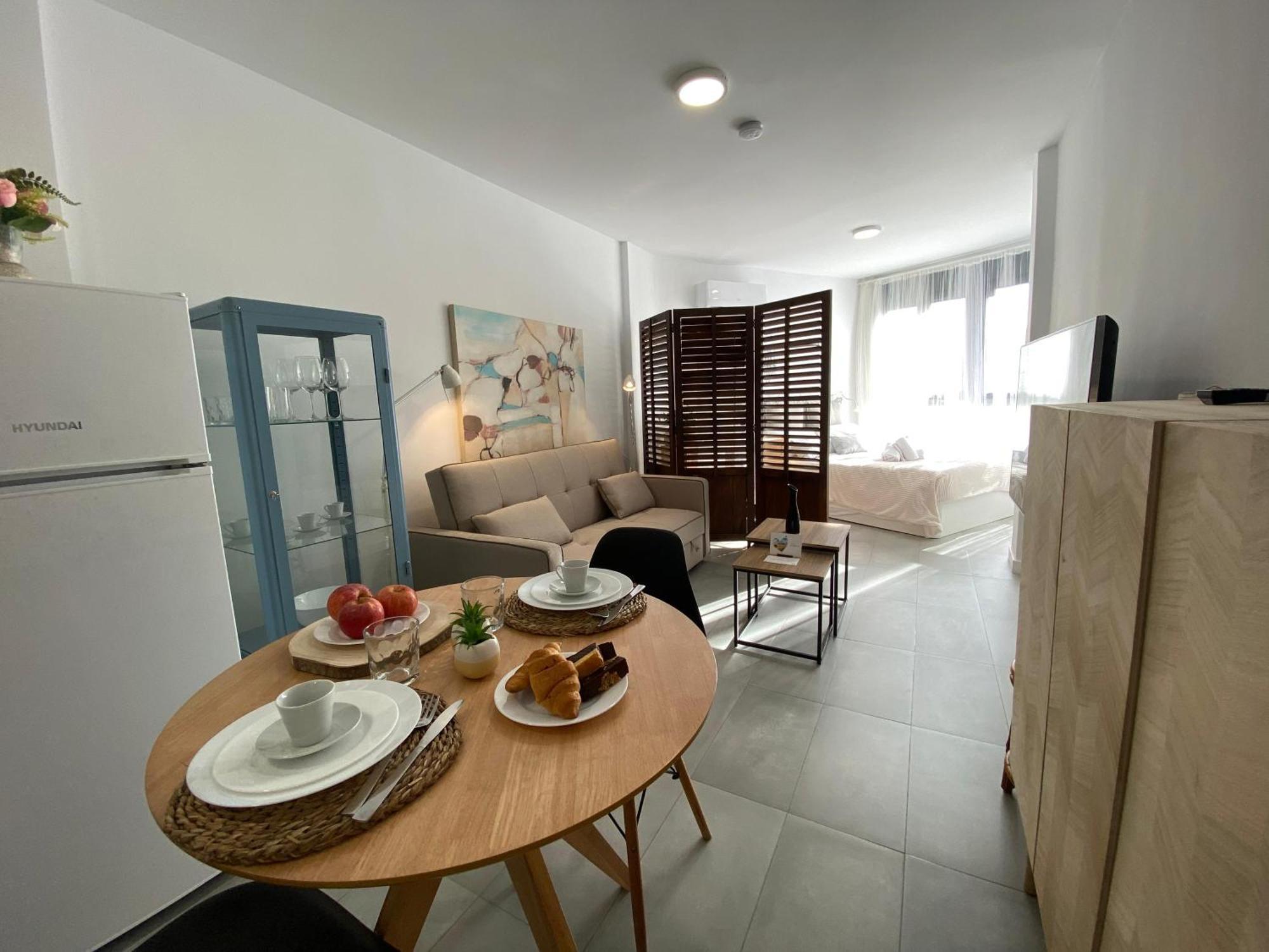 Апартаменти Loft primera línea playa, Cabo de Gata, Wifi Ретамар Екстер'єр фото