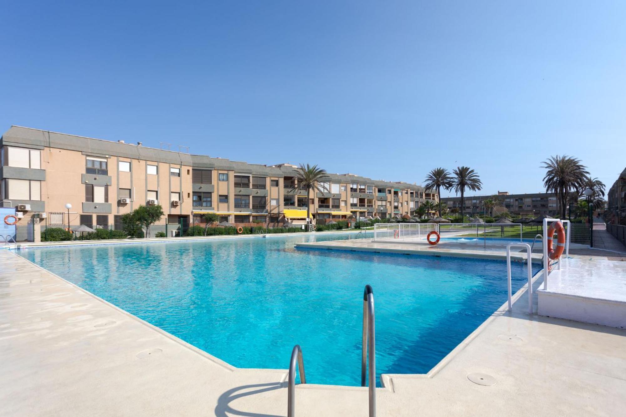 Апартаменти Loft primera línea playa, Cabo de Gata, Wifi Ретамар Екстер'єр фото