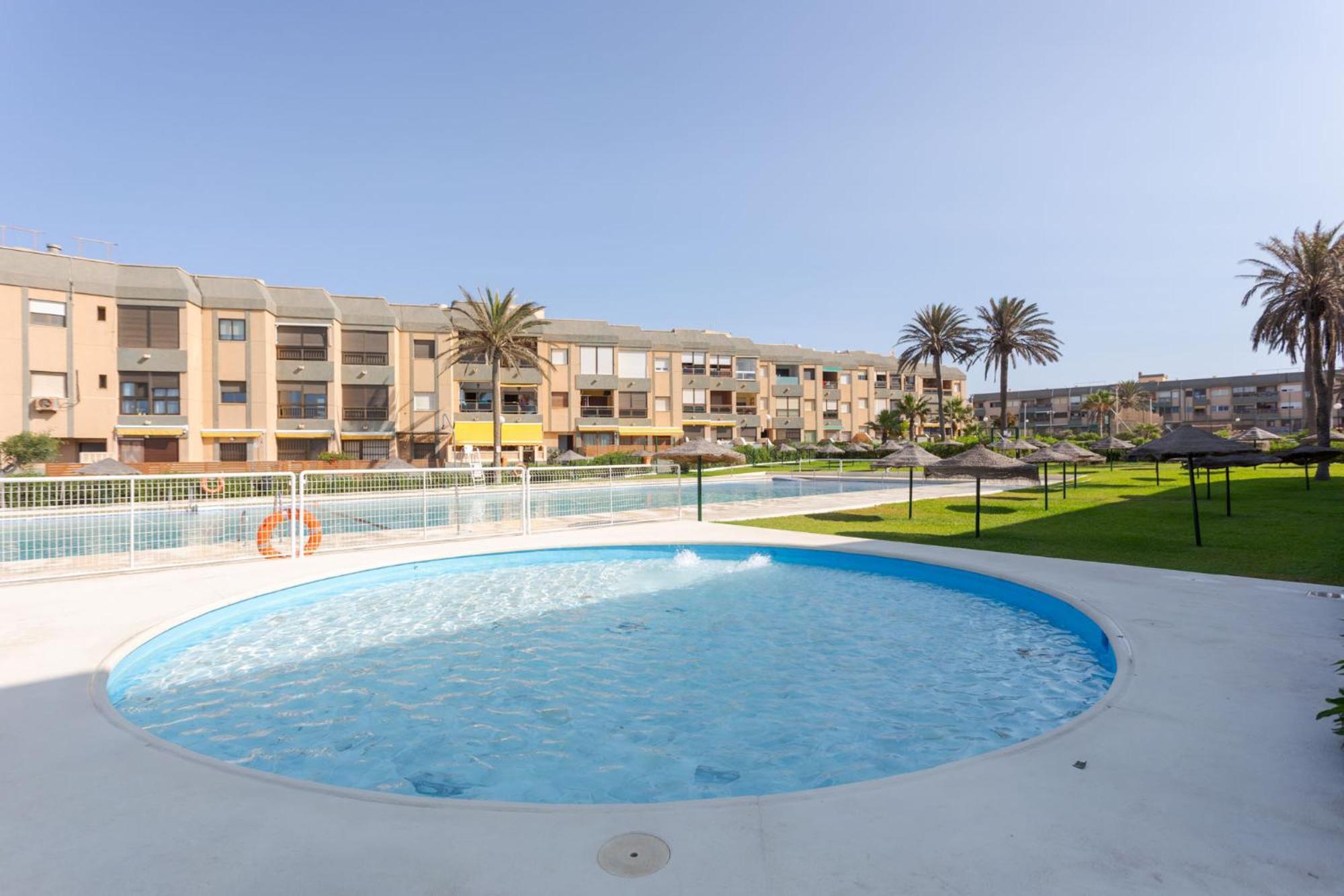 Апартаменти Loft primera línea playa, Cabo de Gata, Wifi Ретамар Екстер'єр фото